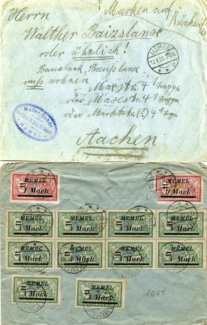1922 SURCHARGES (014414)