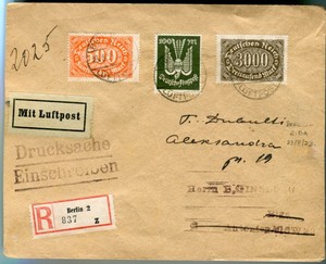 1923 BERLIN-RIGA FLIGHT (024042)