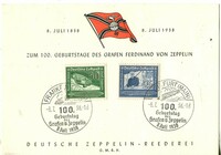 Buy Online - 1938 ZEPPELIN BIRTH CENTENARY (025976)