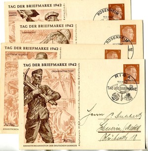 1942 STAMP DAY (025645)