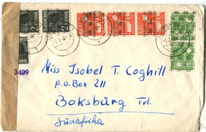 1948 POSTHORN OVERPRINTS (026167)