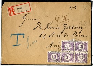 BELGIUM 1921 DUES (017263)