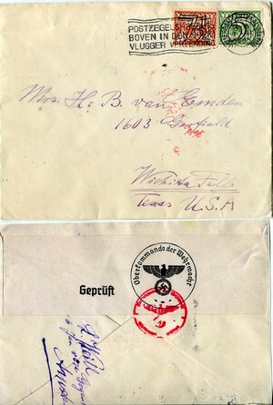 GERMAN OCCUPATION TO USA (024934)