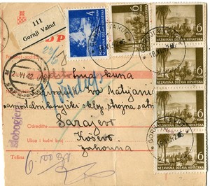 PARCEL CARD (025288)