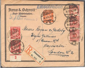 POSTAL HISTORY 1924 AIR MAIL (008185)