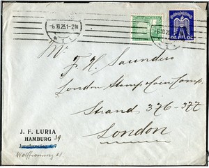 POSTAL HISTORY 1925 AIR MAIL (008173)