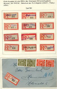 Buy Online - REGISTRATION LABELS (023989)