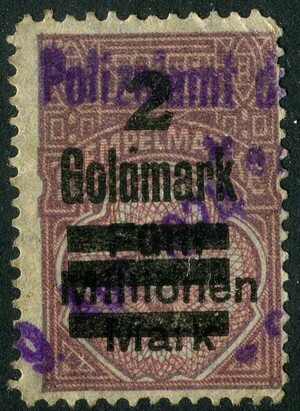 SAXONY 1924 GOLD MARKS (W.491)